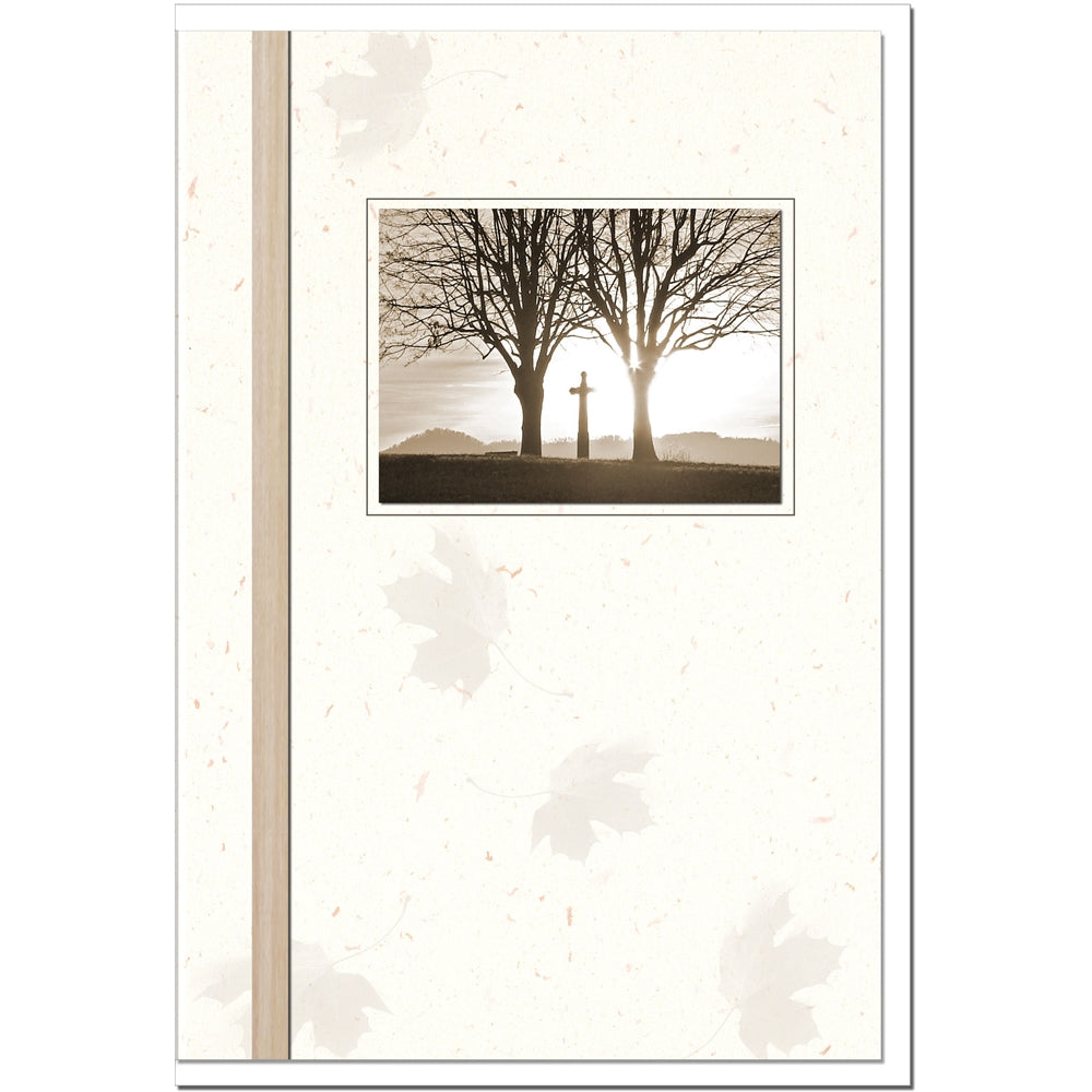 Trauerkarten XXL/Kreuz