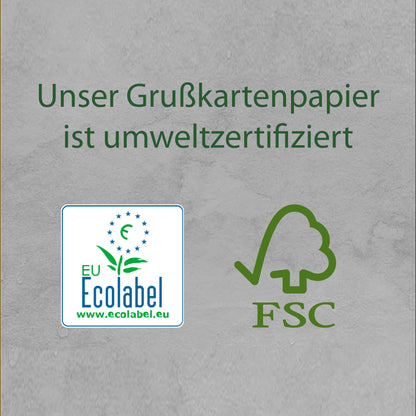 metALUm Trauerkarte B6 mit 3D-Verzierung – Motiv Sternennacht – Erinnerungen sind kleine Sterne