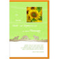 metALUm Karte zur Firmung SONNENBLUME - 1212003FS