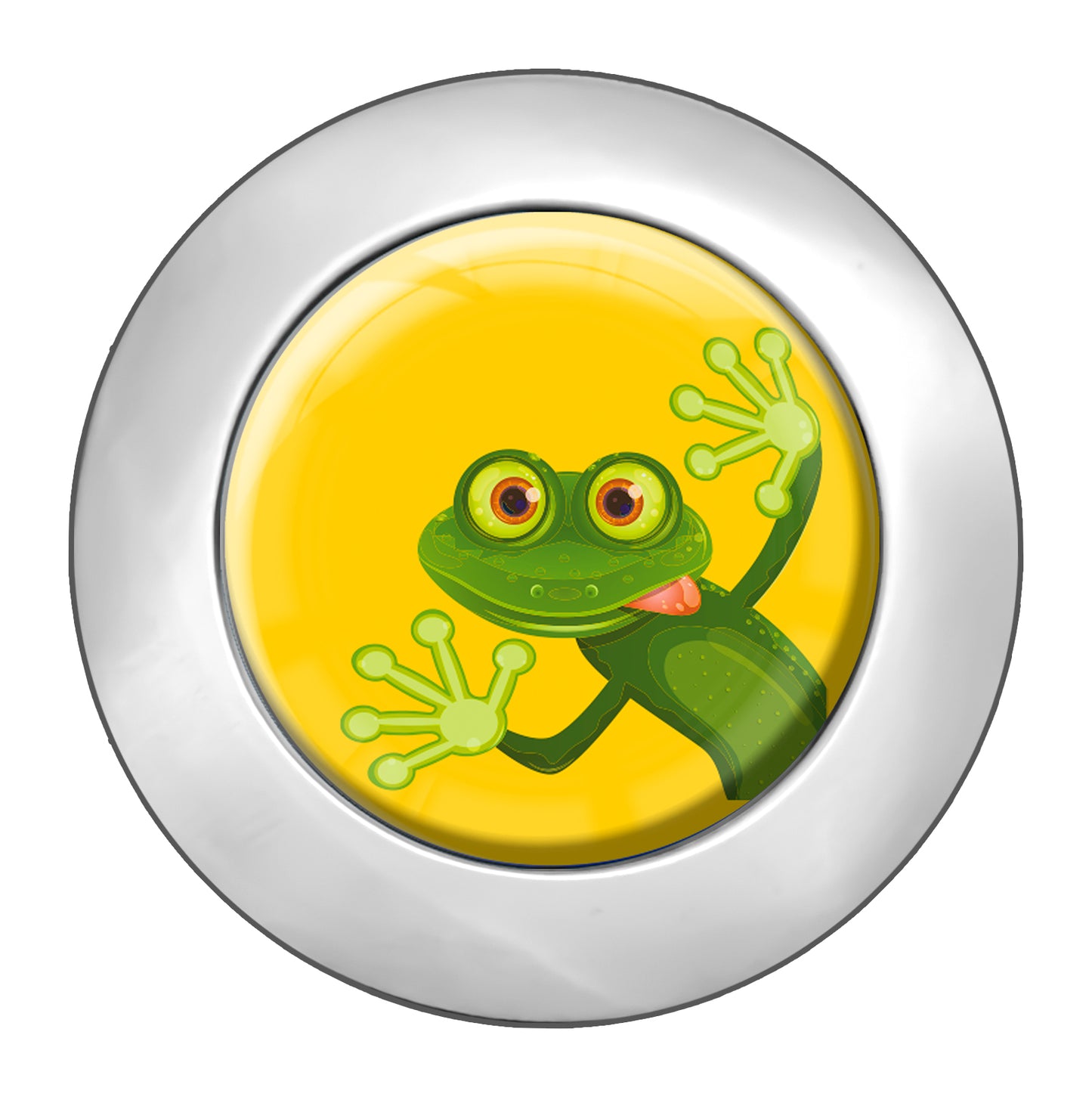 metALUm Taschenaufhänger Handtaschenhalter Frosch mit faltbarem Magnetverschluss #2601026