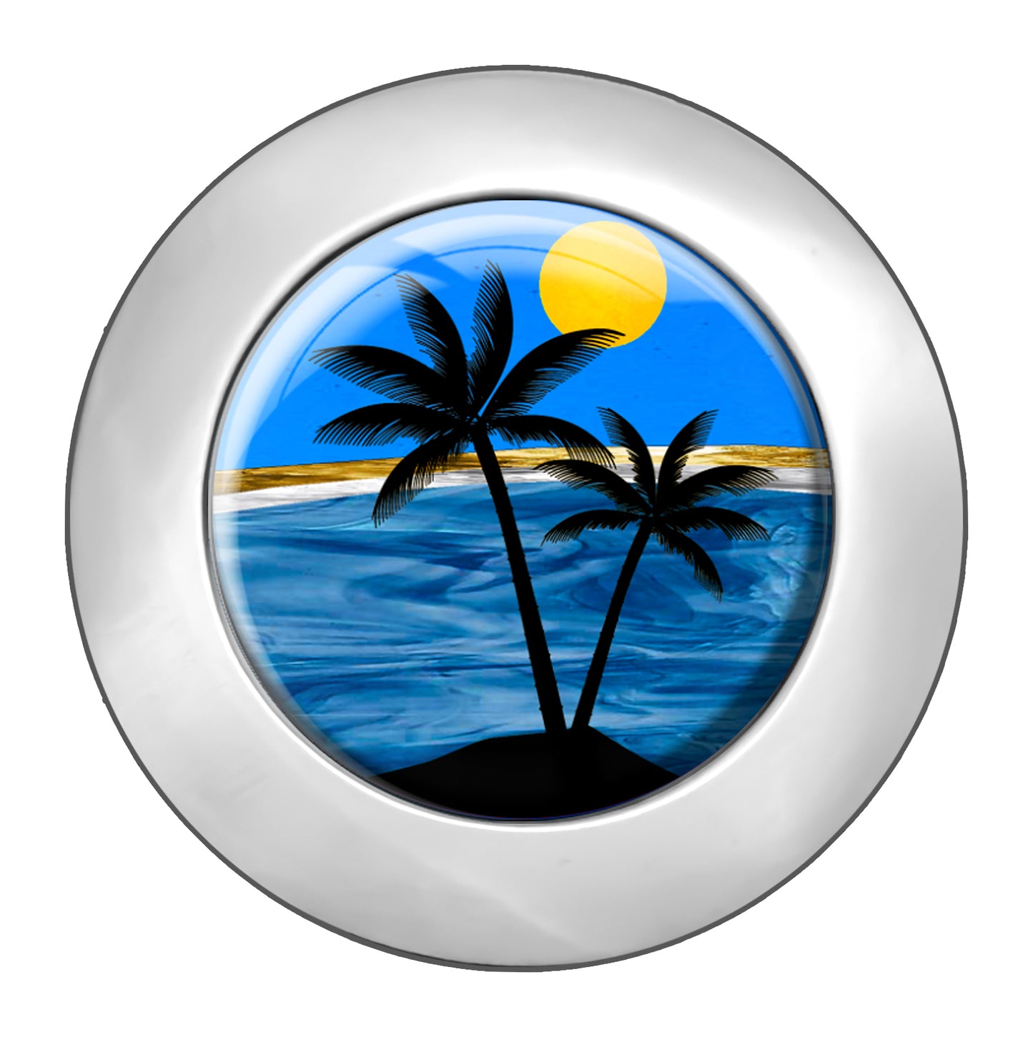 metALUm Taschenaufhänger Handtaschenhalter Insel mit faltbarem Magnetverschluss #2601030