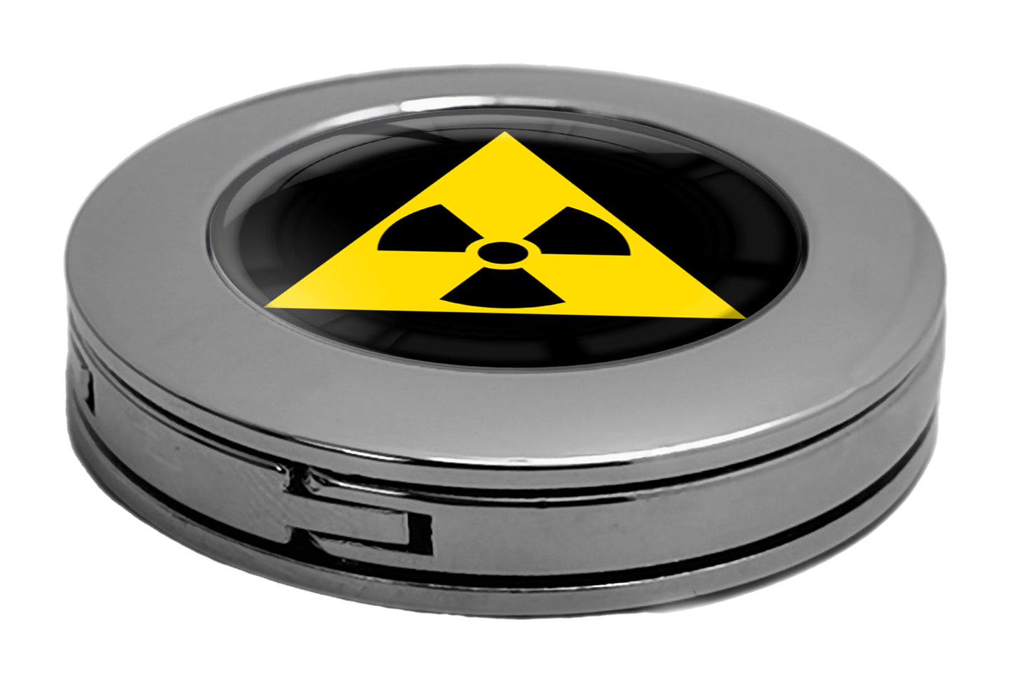 metALUm Taschenaufhänger Handtaschenhalter Radioactive mit faltbarem Magnetverschluss #2601040