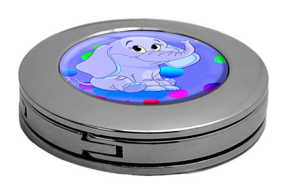 metALUm Taschenaufhänger Handtaschenhalter Elefant mit faltbarem Magnetverschluss #2601044