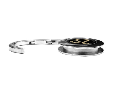 metALUm Taschenaufhänger Handtaschenhalter Sternzeichen LÖWE IN Gold mit faltbarem Magnetverschluss #2601083