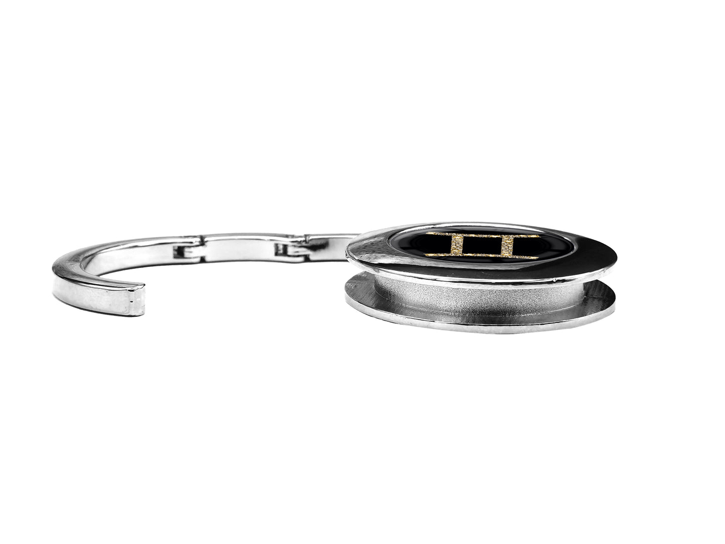 metALUm Taschenaufhänger Handtaschenhalter Sternzeichen ZWILLING IN Gold mit faltbarem Magnetverschluss #2601085