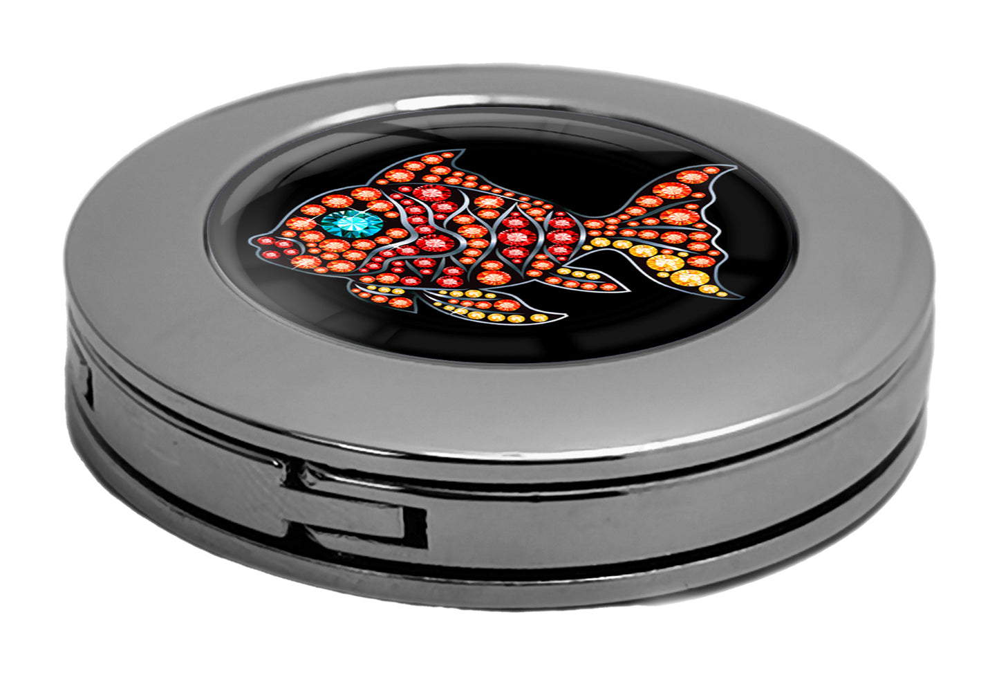 metALUm Taschenaufhänger Handtaschenhalter Sternzeichen WASSERMANN IN Gold mit faltbarem Magnetverschluss #2601078