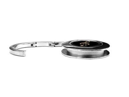 metALUm Taschenaufhänger Handtaschenhalter Katze mit faltbarem Magnetverschluss #2601154