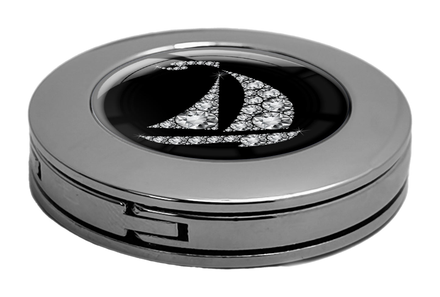 metALUm Taschenaufhänger Handtaschenhalter Drachen mit faltbarem Magnetverschluss #2601194