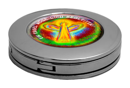 metALUm christlicher Taschenaufhänger Engel mit faltbarem Magnetverschluss #265010010