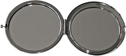 metALUm Taschenspiegel FLAGGE JORDANIEN mit 2 - facher Vergrößerung #77215B