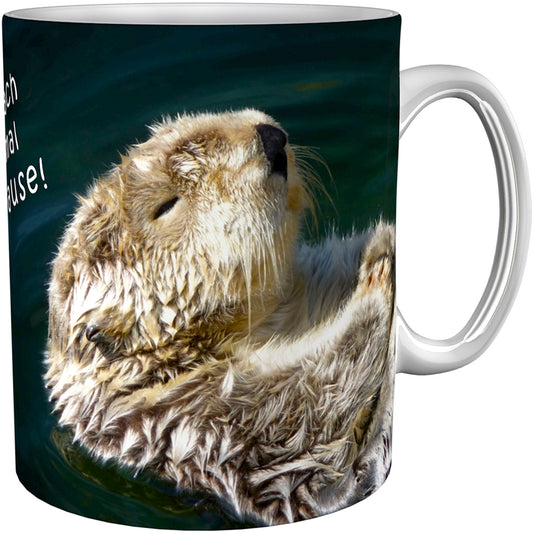 metALUm Kaffeetasse Otter # 3300100129