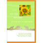 metALUm Karte zur Kommunion SONNENBLUME - 1211003S