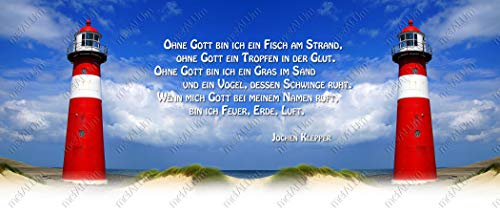 metALUm Kaffeetasse Leuchtturm Christlich # 3300100164