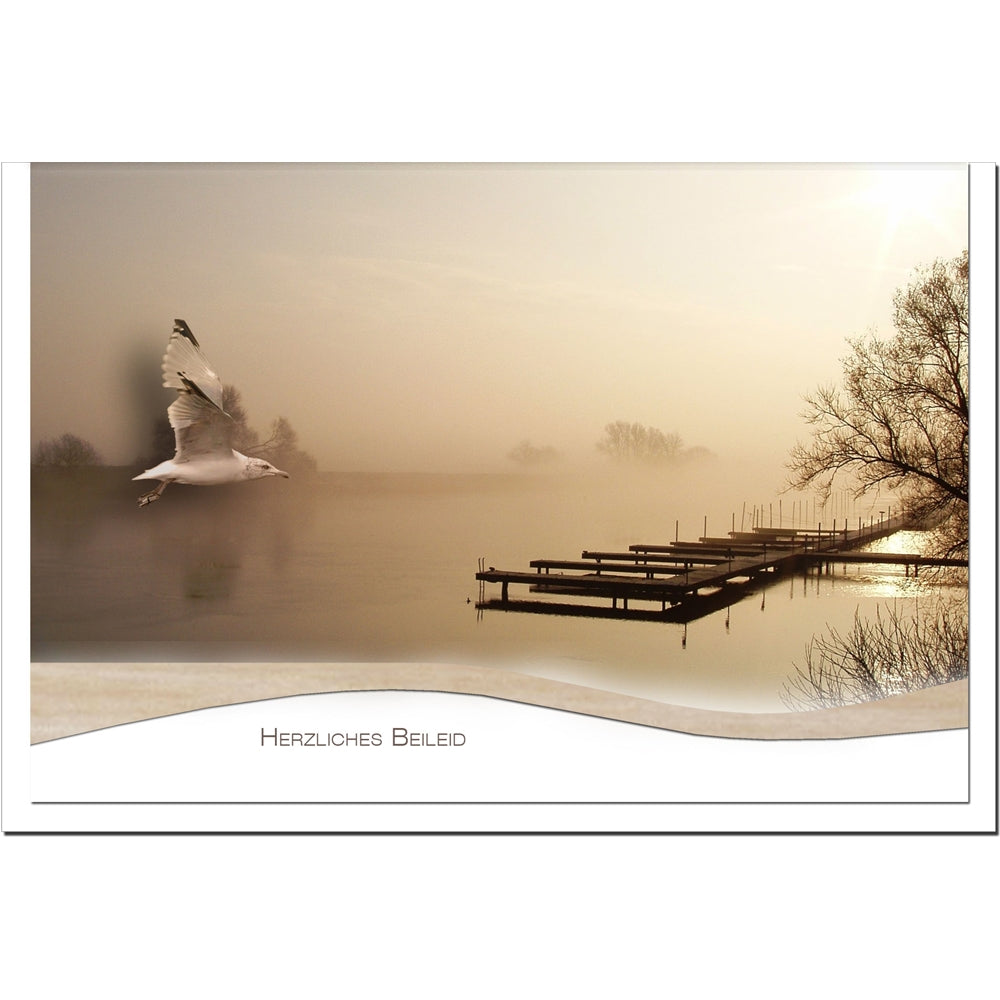 Trauerkarten XXL/Steg