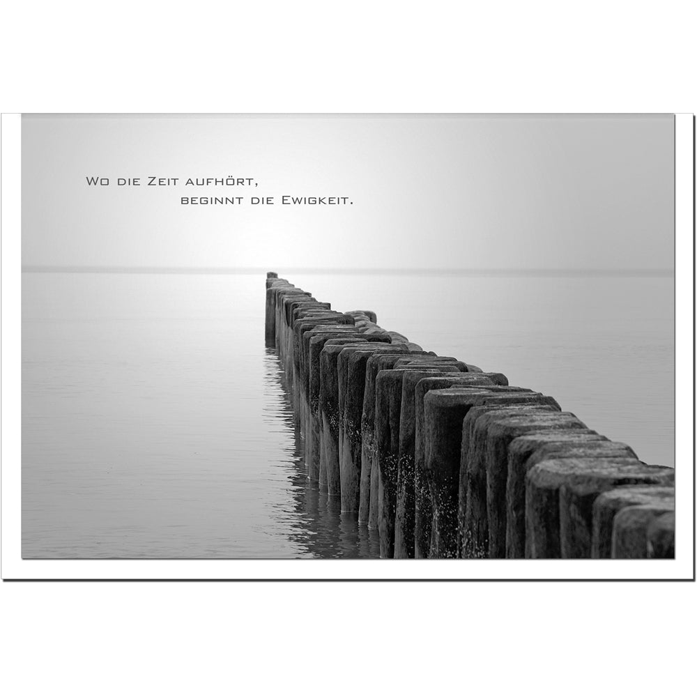 Trauerkarte EWIGKEIT - Buhne - metALUm # 3300009