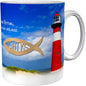 metALUm Kaffeetasse Leuchtturm Christlich # 3300100163