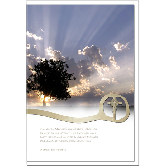 Trauerkarten XXL/Baum