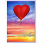 metALUm Karte zur Hochzeit HEISSLUFTBALLON - 1207001S