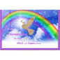 metALUm Karte zur Kommunion REGENBOGEN - 1211054