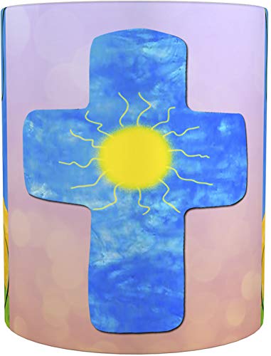 metALUm Kaffeetasse Kreuz Sonne Christlich # 3300100181