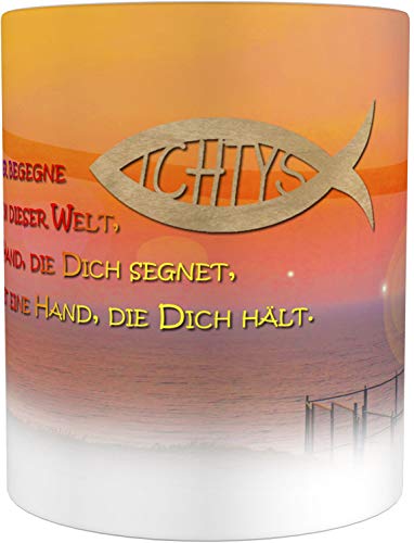 metALUm Kaffeetasse Leuchtturm Christlich # 3300100212