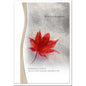 Trauerkarte ERINNERUNG - Herbst - metALUm #01346