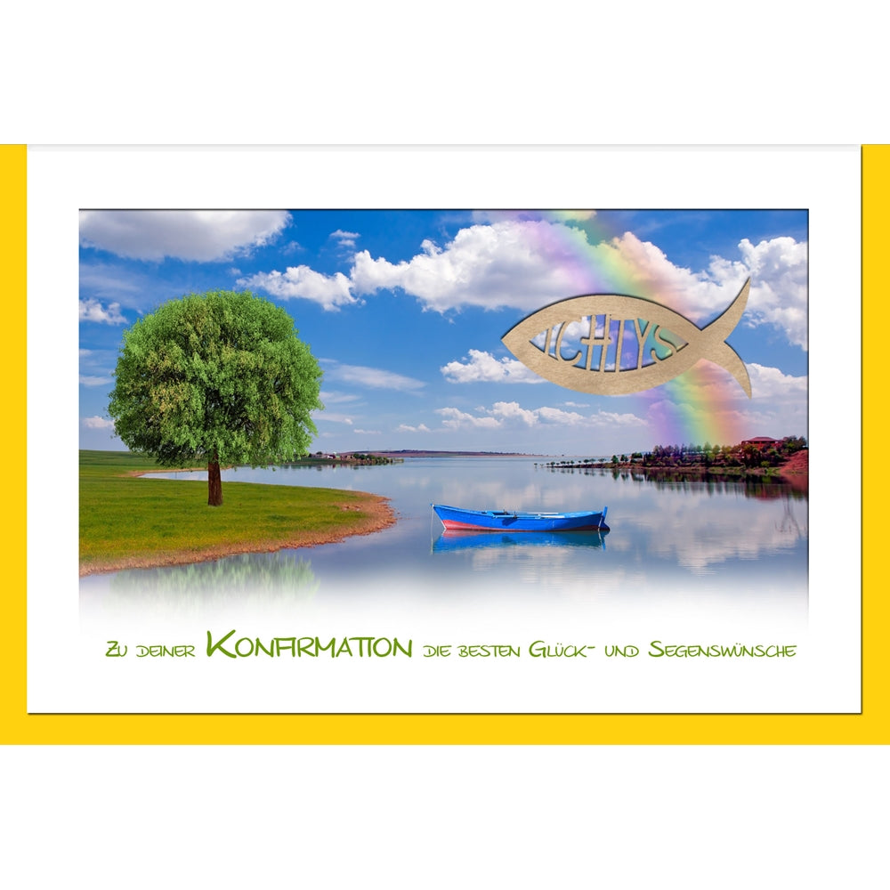 metALUm Karte zur Konfirmation FLUSSLANDSCHAFT - 1212049