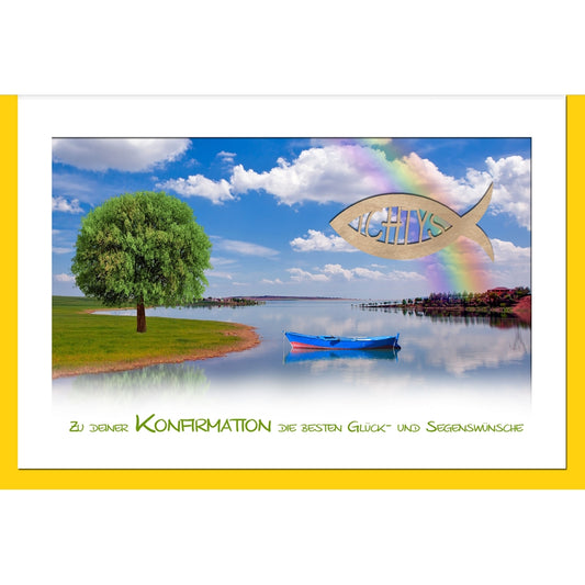 metALUm Karte zur Konfirmation FLUSSLANDSCHAFT - 1212049