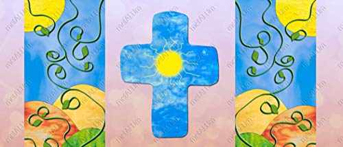 metALUm Kaffeetasse Kreuz Sonne Christlich # 3300100181