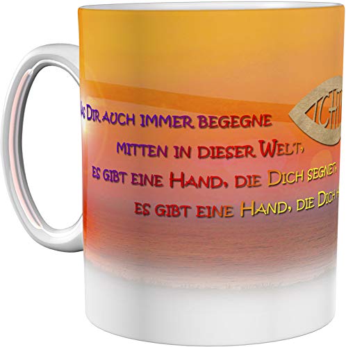 metALUm Kaffeetasse Leuchtturm Christlich # 3300100212