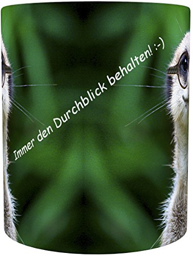 metALUm Kaffeetasse Erdmännchen # 330010063