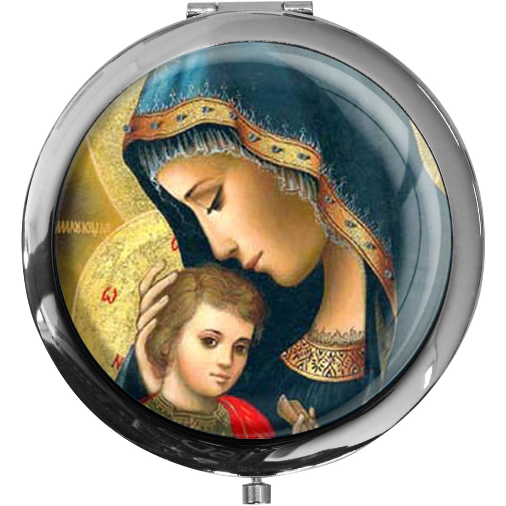 metALUm christlicher Taschenspiegel MARIA mit 2 - facher Vergrößerung #775010015