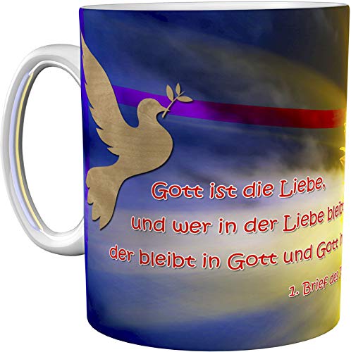 metALUm Kaffeetasse Sonnenblume Christlich # 3300100174