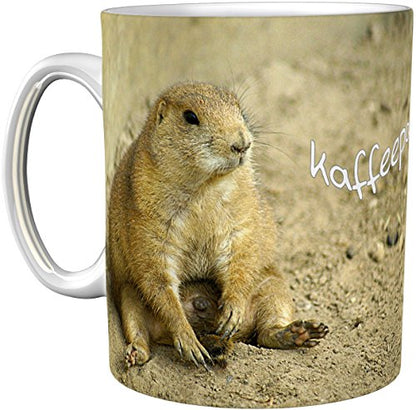 metALUm Kaffeetasse Murmeltier Erdhörnchen # 330010090
