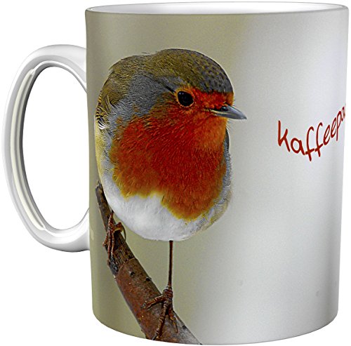metALUm Kaffeetasse Rotkehlchen # 330010084