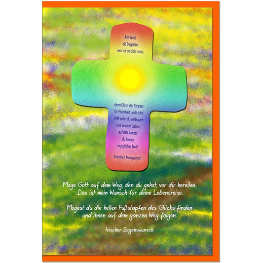 metALUm Karte zur Konfirmation SONNE - 1012023S