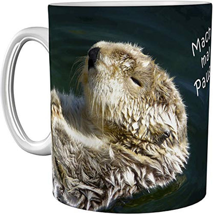 metALUm Kaffeetasse Otter # 3300100129
