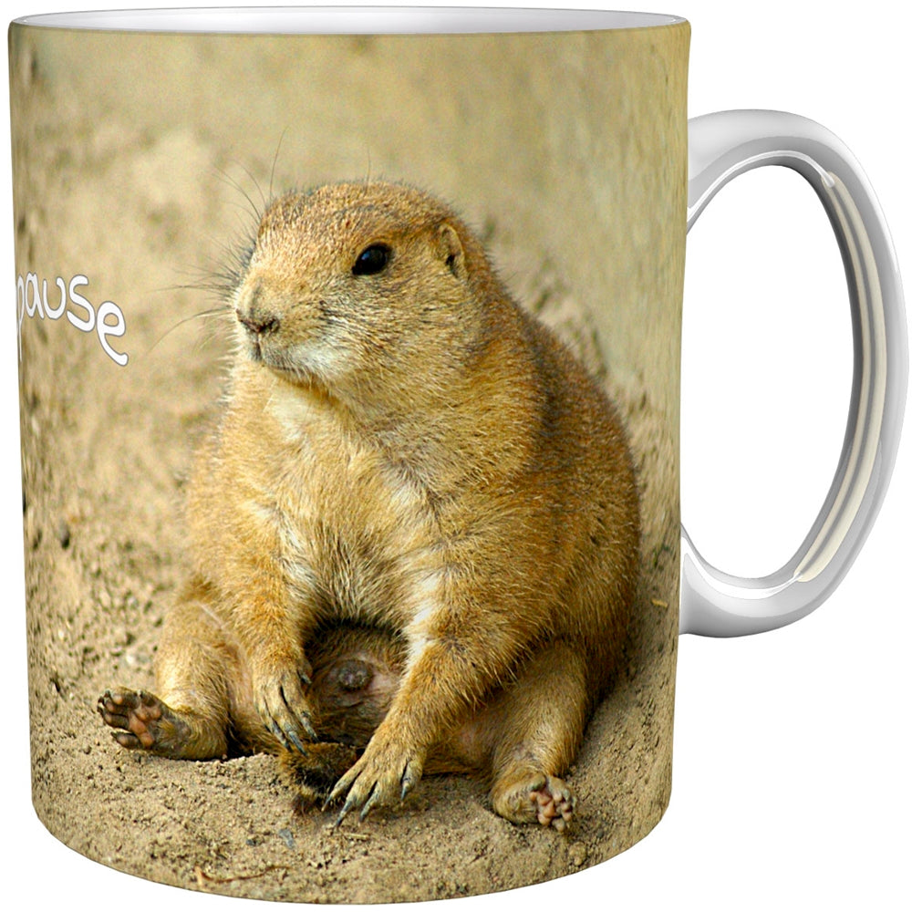 metALUm Kaffeetasse Murmeltier Erdhörnchen # 330010090