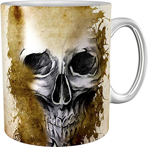 metALUm Kaffeetasse Totenkopf # 3300100132