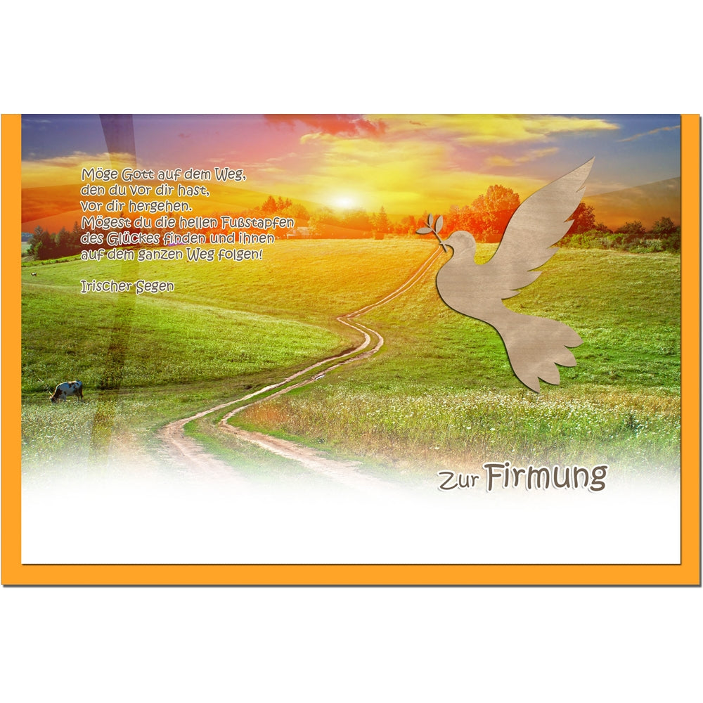 metALUm Karte zur Firmung WEG - 1212059F