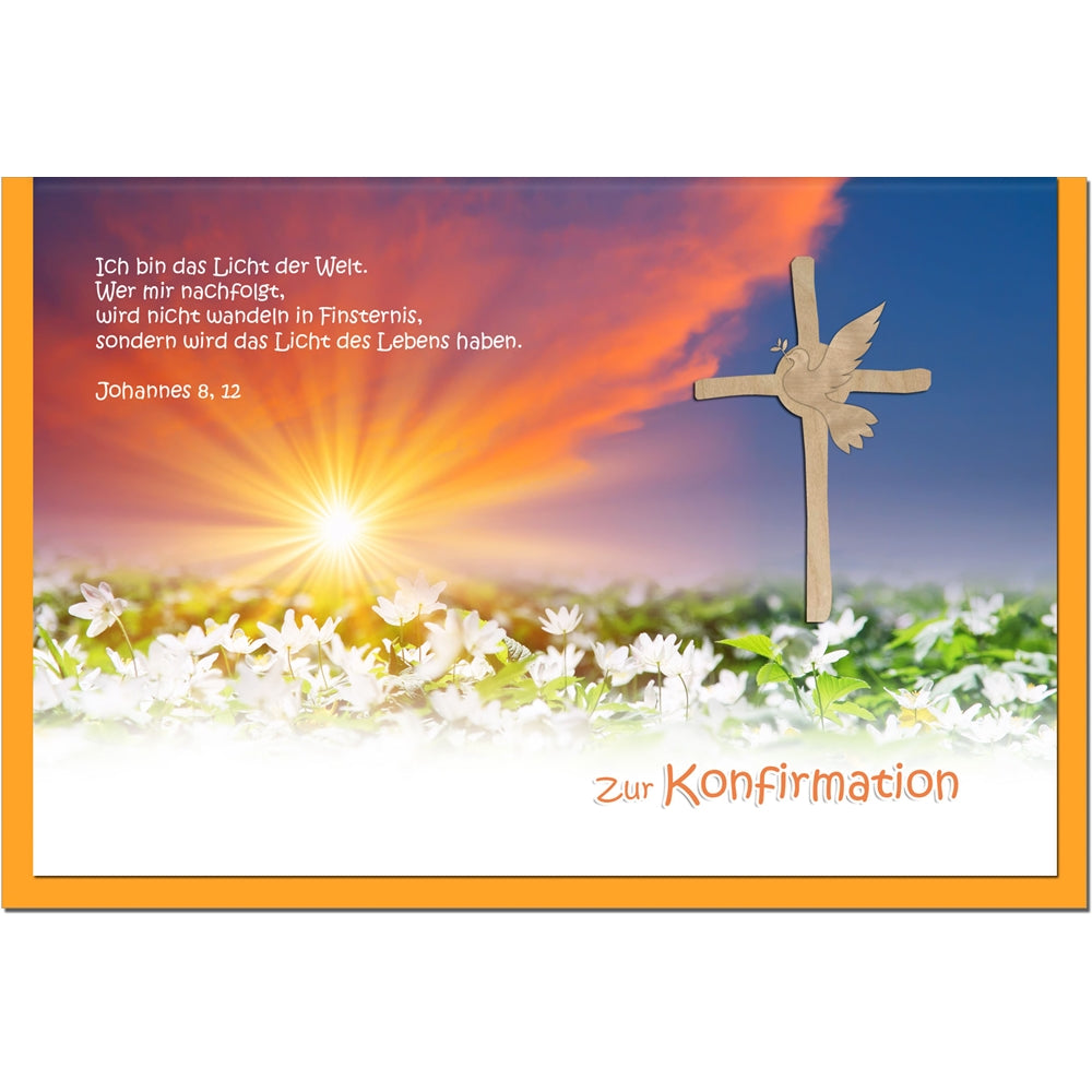 metALUm Karte zur Konfirmation BLUMENWIESE - 1212058