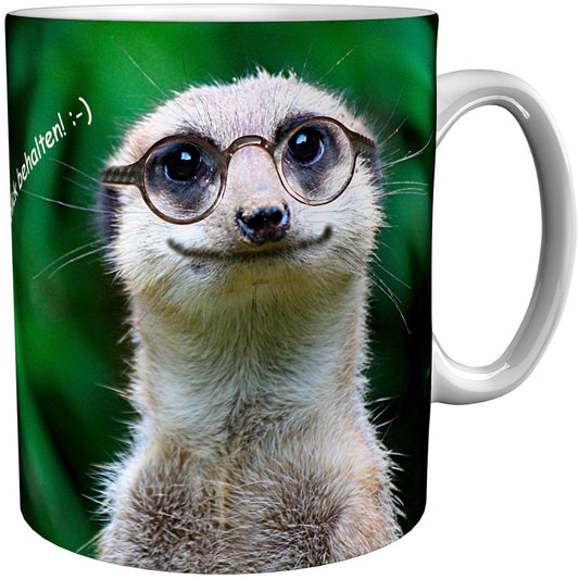 metALUm Kaffeetasse Erdmännchen # 330010063