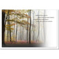 Trauerkarte GEDENKEN - Wald im Nebel - metALUm # 3300048