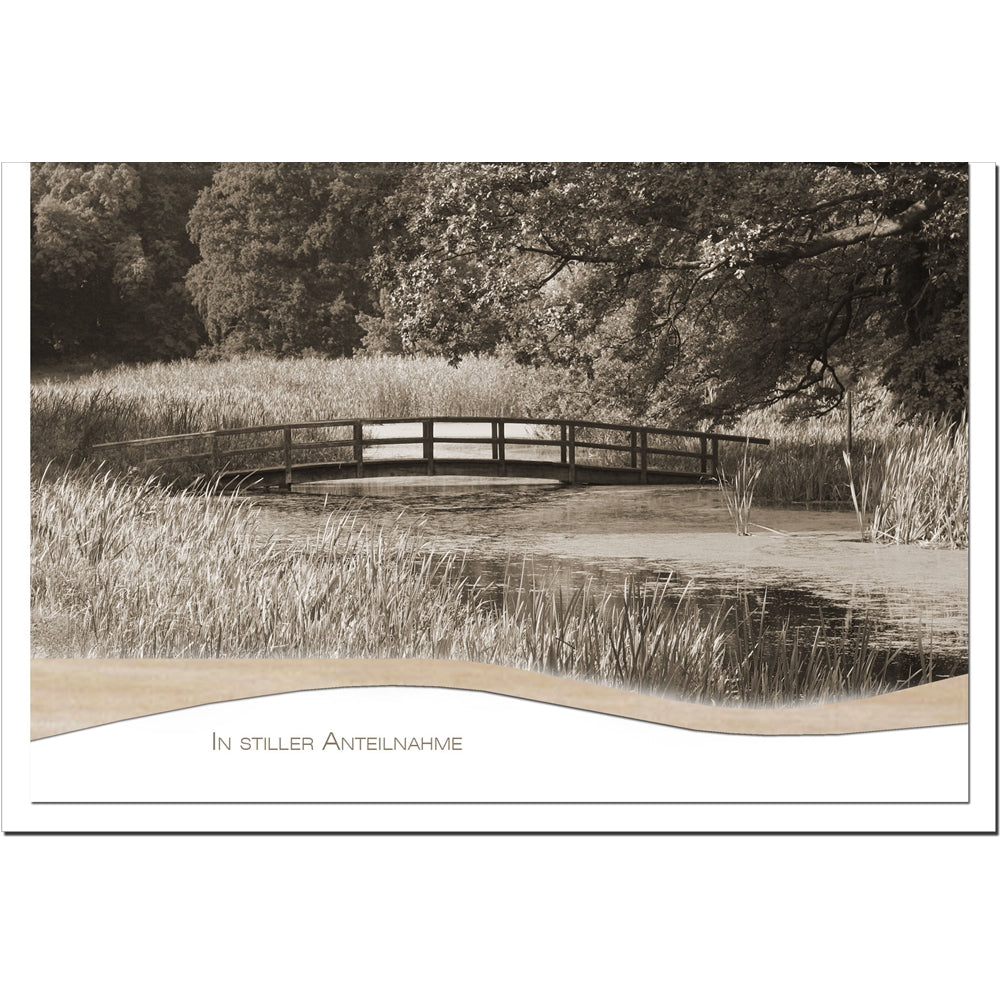 Trauerkarten XXL/Brücke