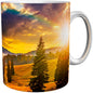 metALUm Kaffeetasse Landschaft Regenbogen # 330010035
