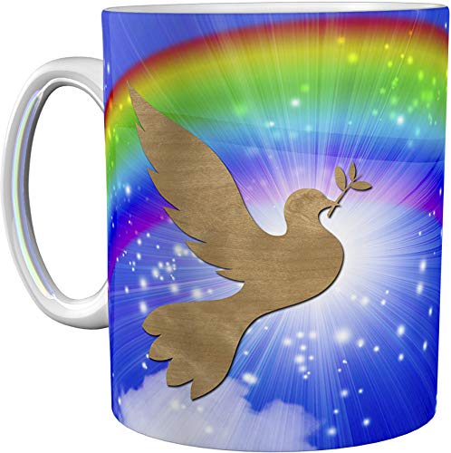 metALUm Kaffeetasse Regenbogen Christlich # 3300100156