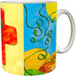 metALUm Kaffeetasse Kreuz Weinstock Christlich # 3300100180