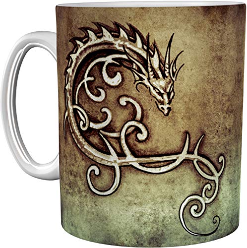 metALUm Kaffeetasse Drache # 3300100142