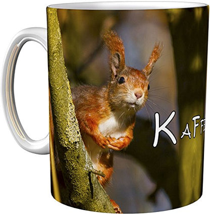 metALUm Kaffeetasse Eichhörnchen # 330010116