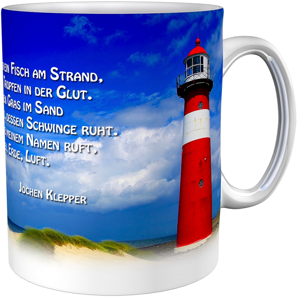metALUm Kaffeetasse Leuchtturm Christlich # 3300100164